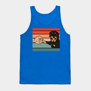 Best Retro Dog Owner Of All Time Tank Top